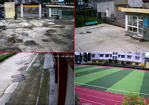 沈阳监控_某中学校园监控安装