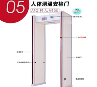 沈阳_测温安检门